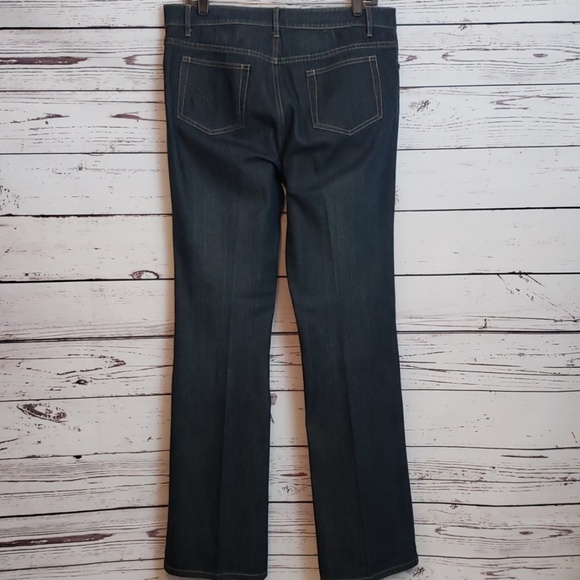 Dana Buchman Denim Ileana Jeans Size 10 L EUC - Picture 7 of 8